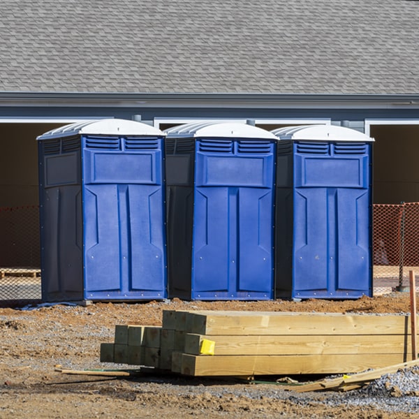 do you offer hand sanitizer dispensers inside the porta potties in Ashland New Hampshire